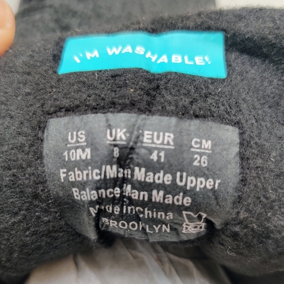 BEEZEES Brooklyn Boots 10 Black-Rain Chelsea Ankle NIB - Picture 10 of 10